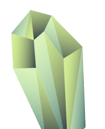 emerald hijau